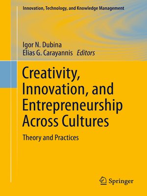 cover image of Creativity, Innovation, and Entrepreneurship Across Cultures